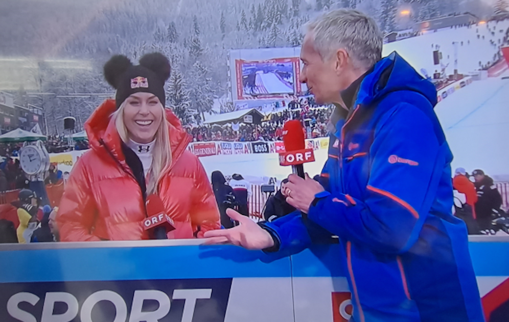 Lindsey Vonn bei Rainer Pariasek