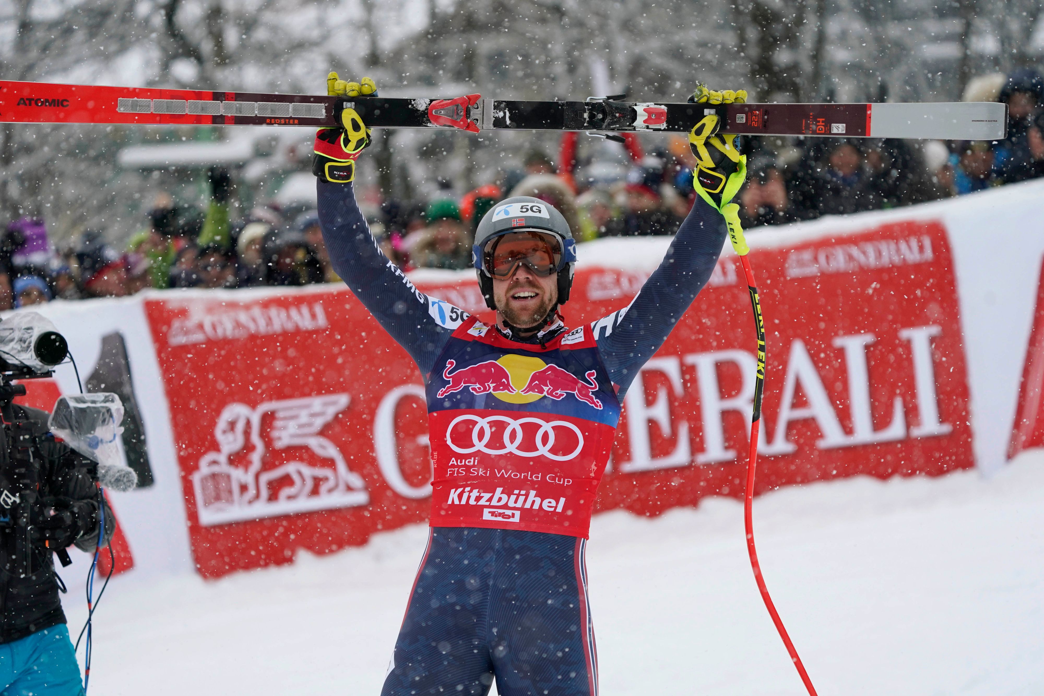 Aleksander Aamodt Kilde hat auf der legendären Streif zurückgeschlagen. 