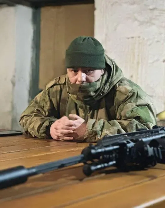 Anton Olegowitsch Elizarow führt die Söldner-Truppe Wagner in Soledar an. 