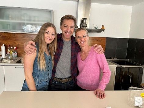 Nella, Hans und Barbara Knauß.