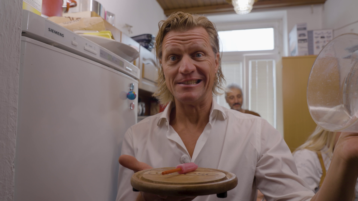 Seidl und seine kulinarische Seite.