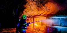 Brand in Wohnhaus – sieben Feuerwehren im Großeinsatz
