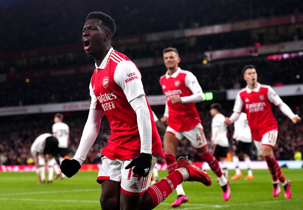 Arsenal jubelt gegen Manchester United
