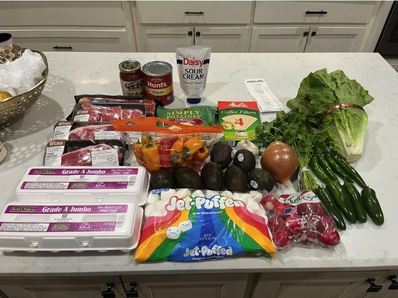 Der Einkauf in den USA.