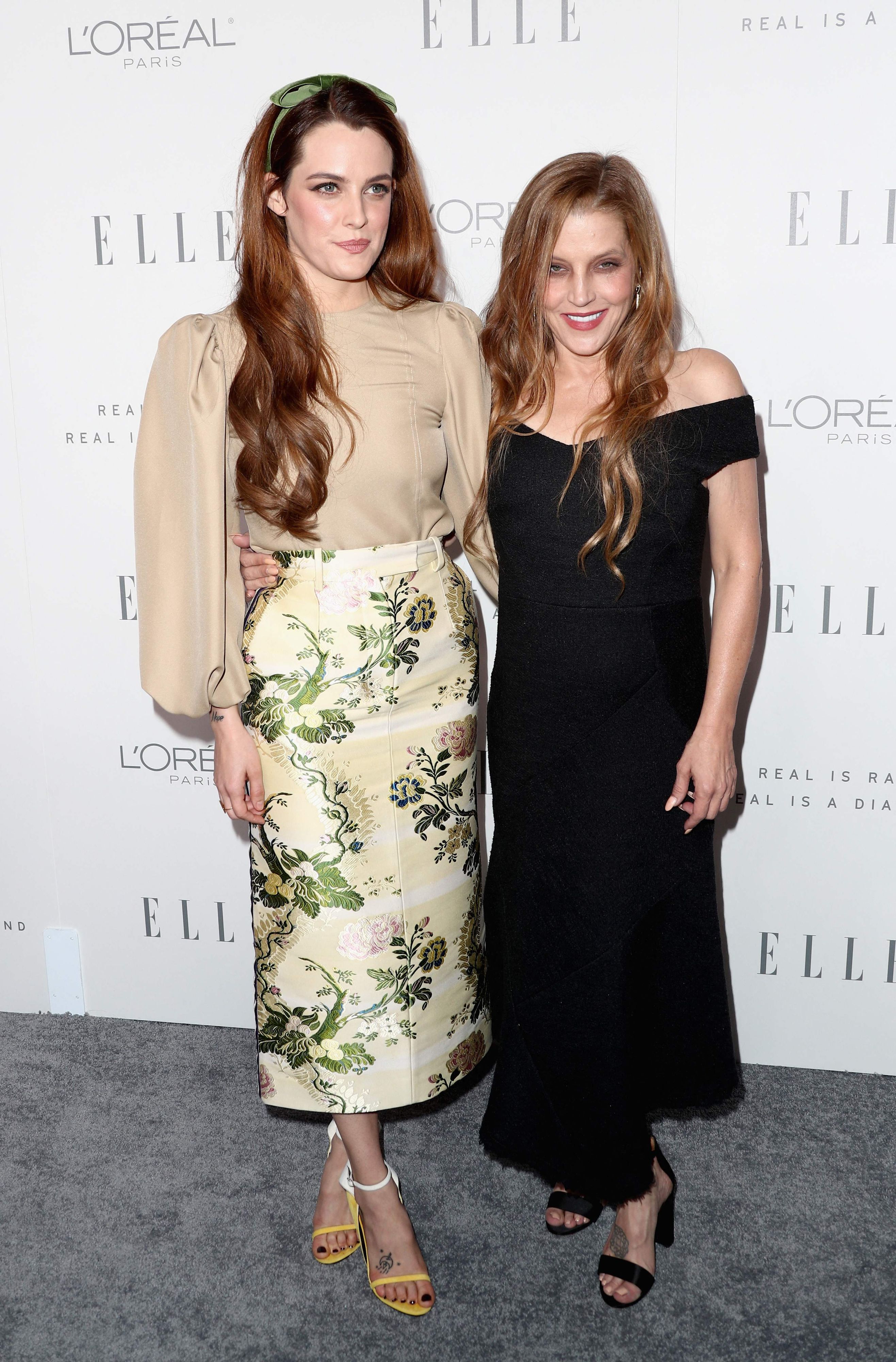 Riley Keough mit ihrer Mutter Lisa Marie Presley.