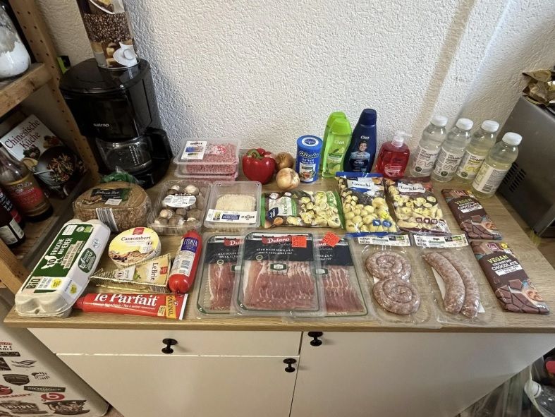 Der Einkauf in der Schweiz.