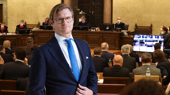 Star-Anwalt Lukas Kollmann verteidigte im Chorherr-Prozess.