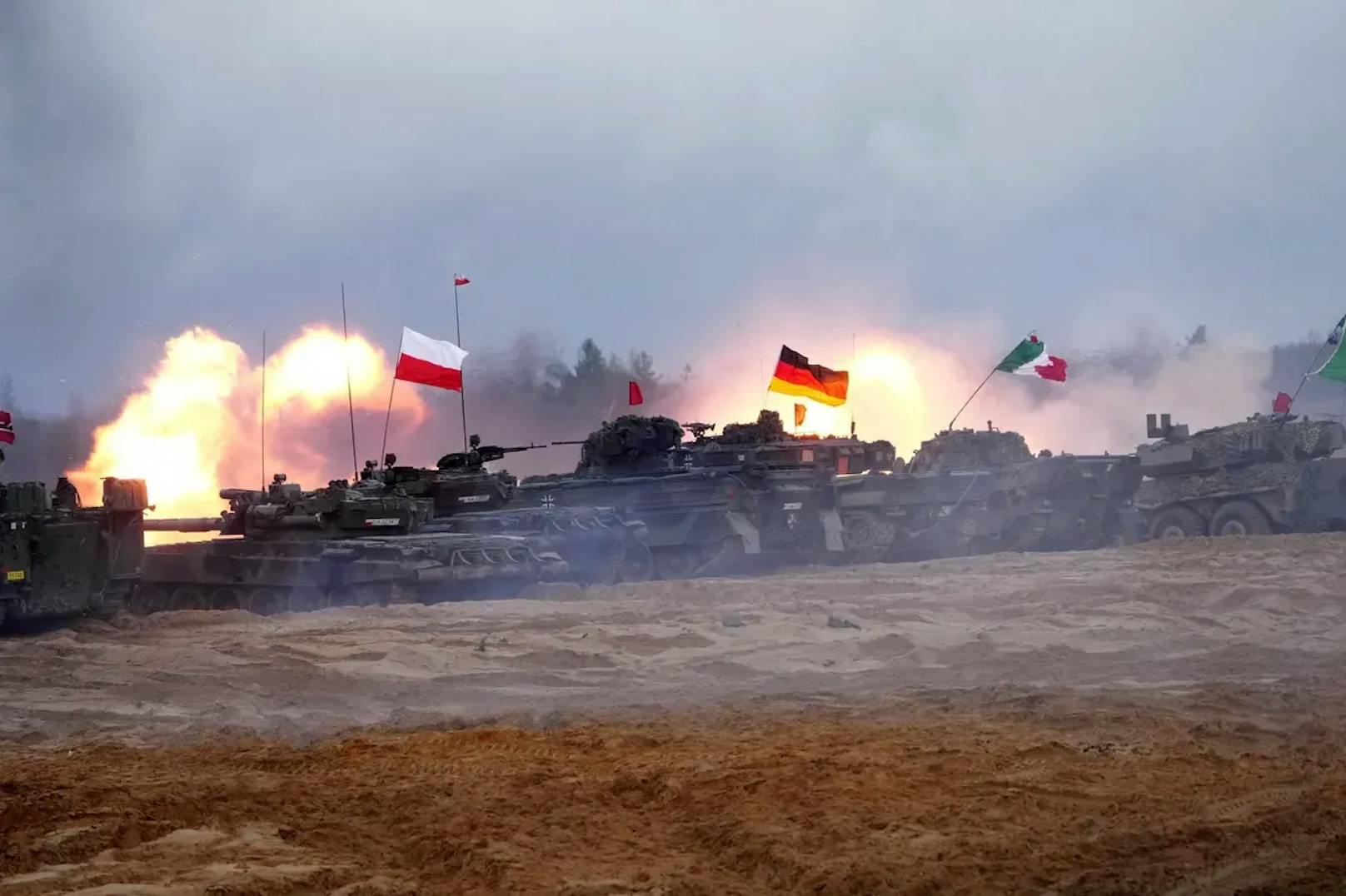 Leopard 2 werden in Deutschland produziert. Für Rüstungsexporte aber gilt: Eine Weitergabe in Drittländer muss von der deutschen Regierung genehmigt werden.