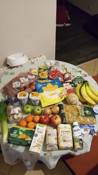 Der Einkauf in Kroatien.