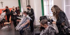 Scharf! Barber Angels schneiden Obdachlosen die Haare