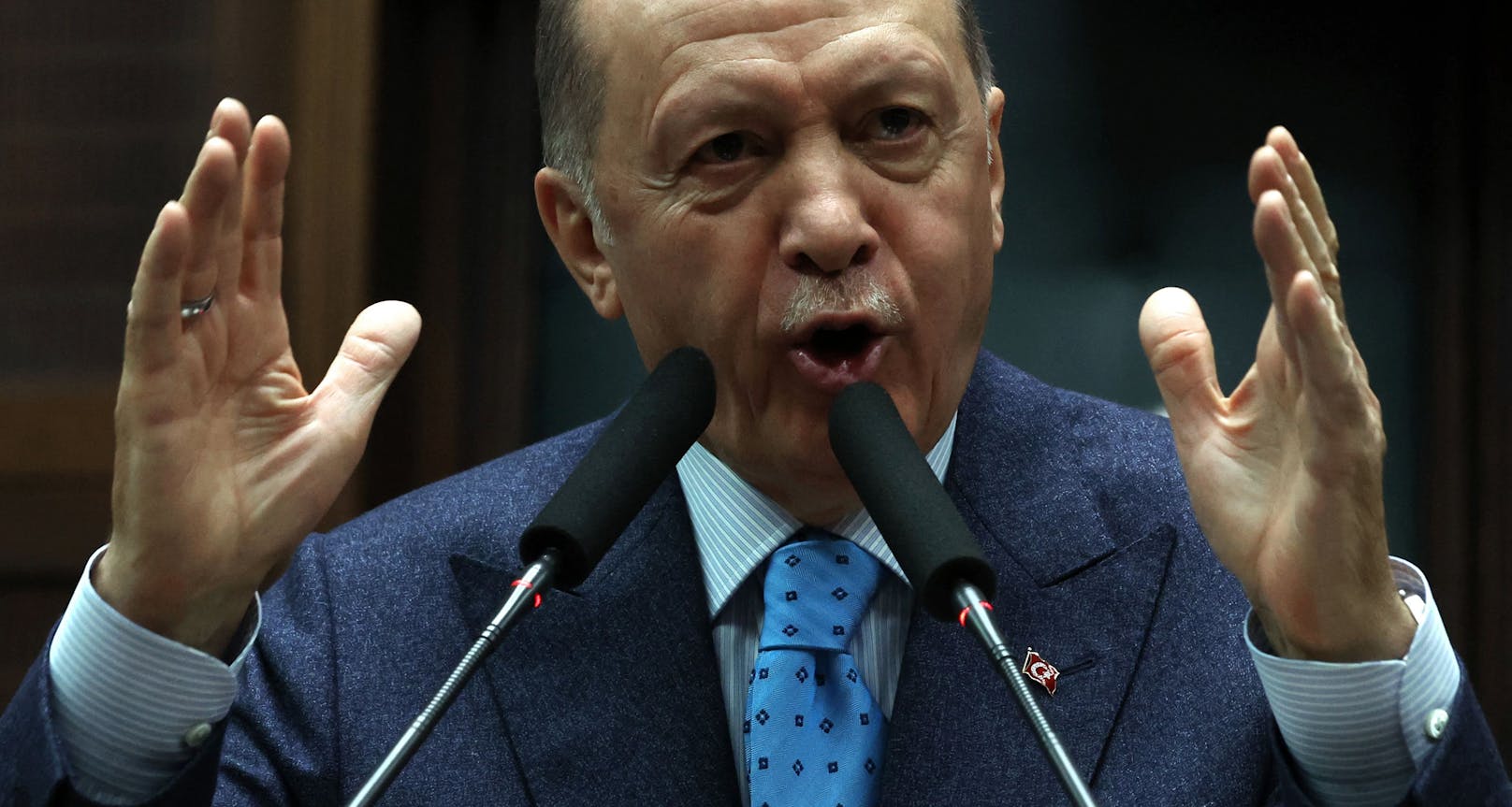 Der türkische Präsident Erdogan will den NATO-Beitritt der Schweden verhindern.