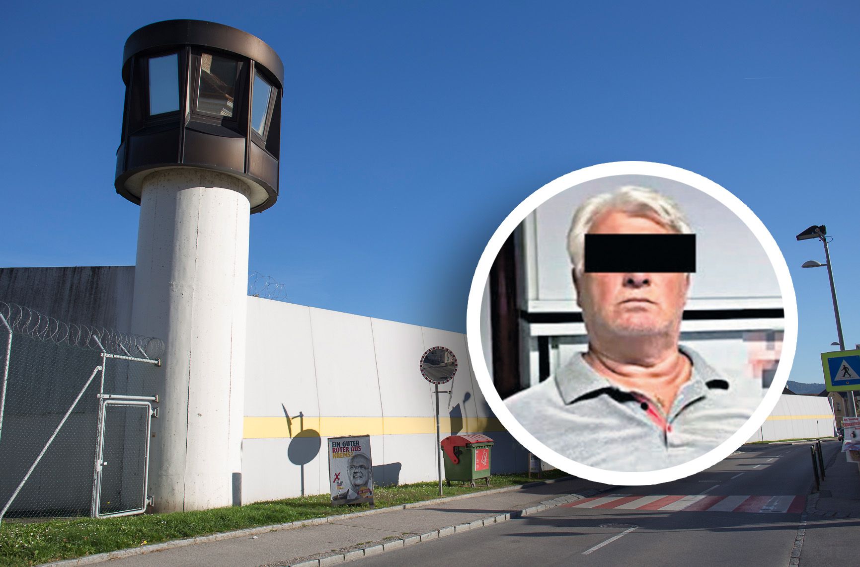 Viliam M. sitzt für die nächsten 20 Jahre in der JA Krems-Stein (NÖ) ein.