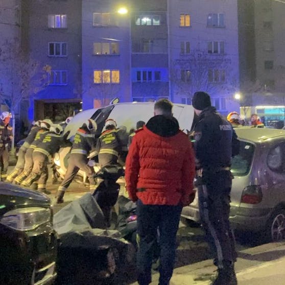 Schwerer Unfall auf der Marchfelder Straße (Wien-Brigittenau)