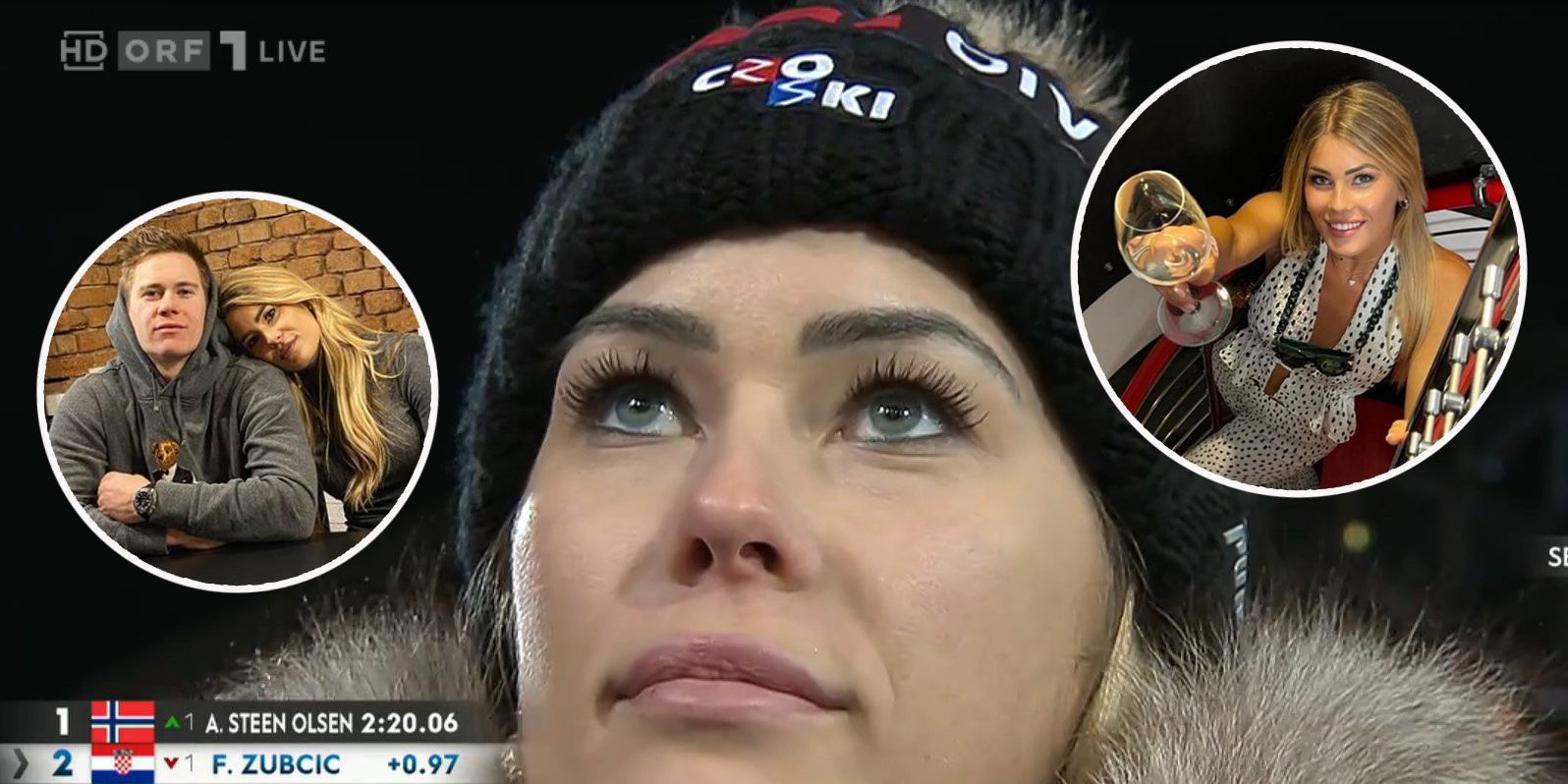 Tamara Zubcic unterstützt ihren Bruder Filip Zubcic im Ski-Weltcup.