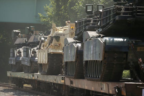 Die USA liefern 31 Kampfpanzer vom Typ M1 Abrams an die Ukraine.