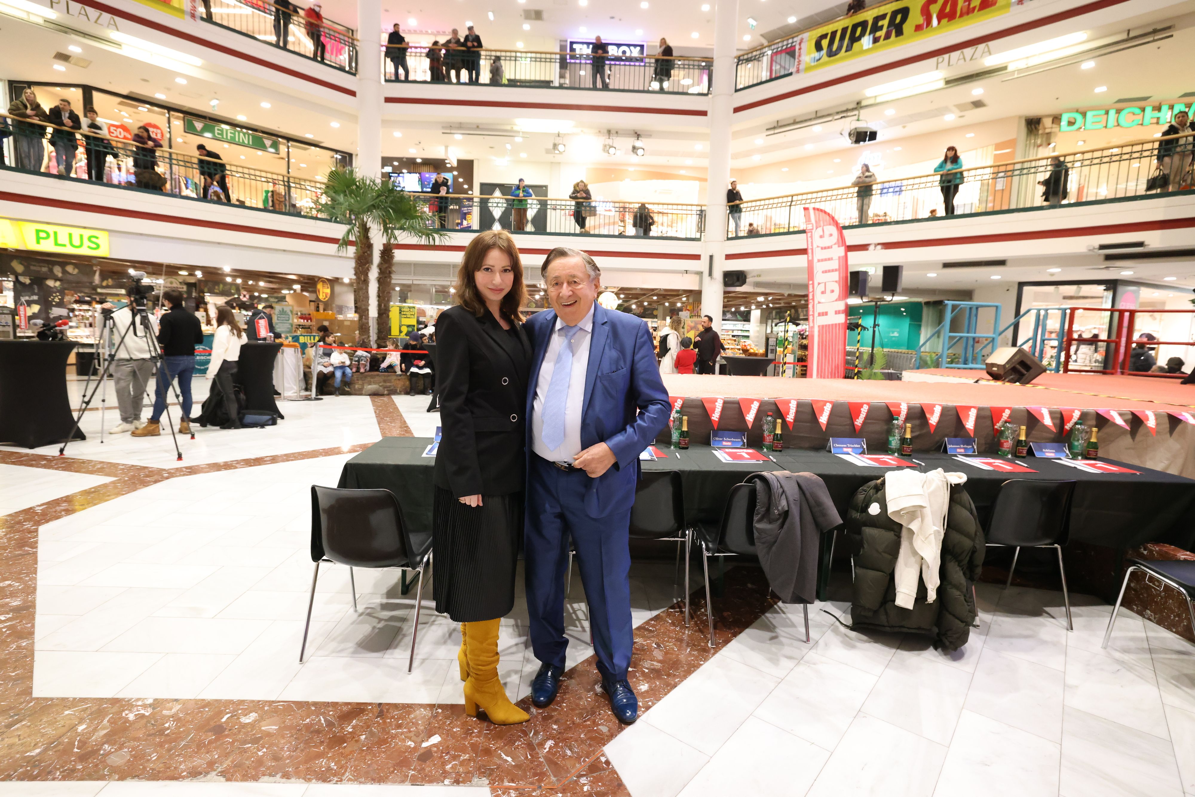 Richard Lugner konnte sein 