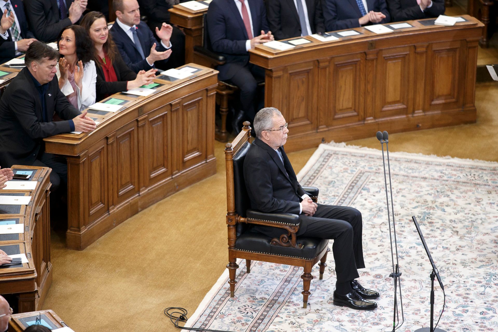 Am Donnerstag findet die zweite Angelobung des Bundespräsidenten Van der Bellen statt.