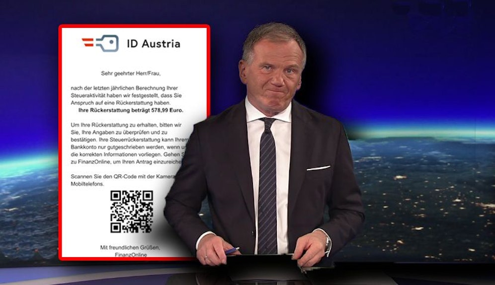 ZiB2-Star Armin Wolf bekam Fake-Post per Mail, warnt vor den Folgen.