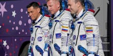 ISS-Astronauten stecken ein Jahr lang im All fest