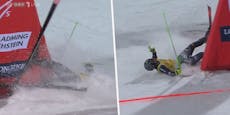 Ski-Star stürzt in Schladming brutal zur Bestzeit