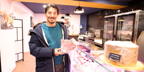 Ivica Vastić hat nicht nur Hunger auf Tore, sondern auch auf Qualitätsfleisch.