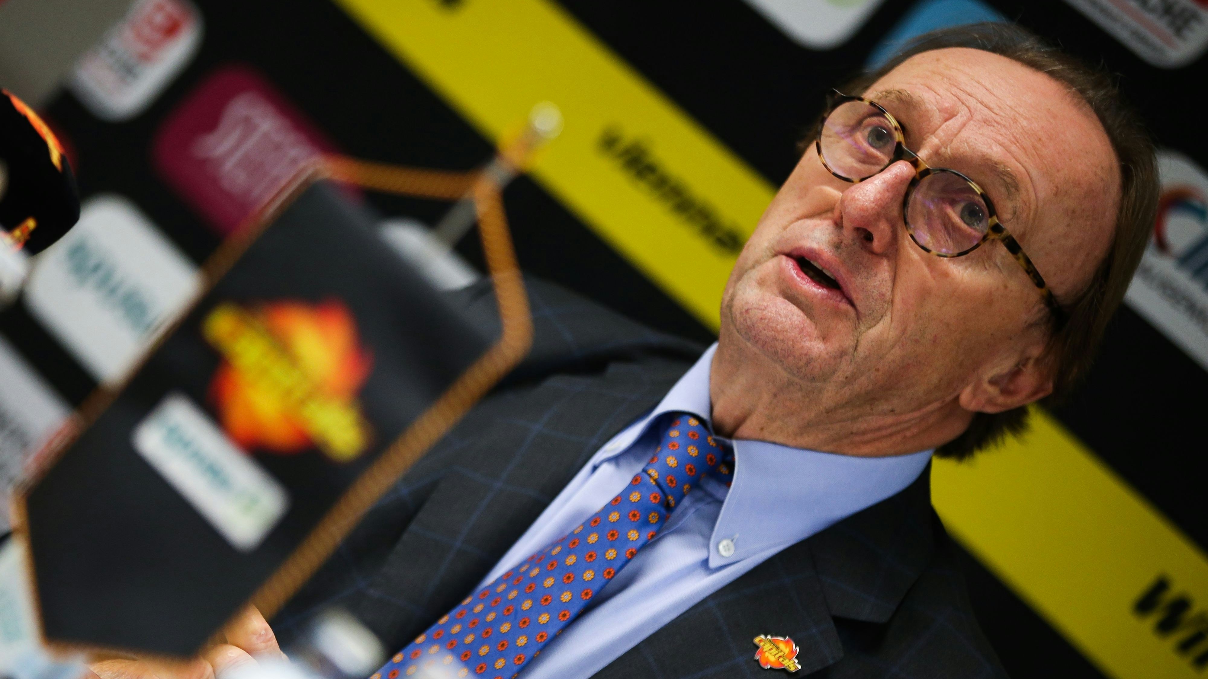 Capitals-Boss Hans Schmid zieht sich bald zurück.