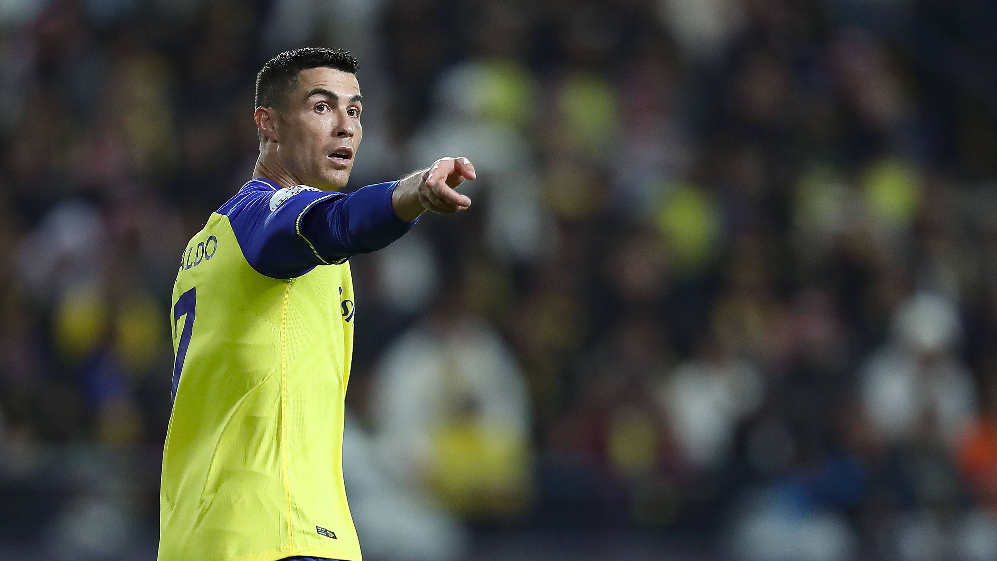 Fußball-Star Cristiano Ronaldo im neuen Al-Nassr-Trikot