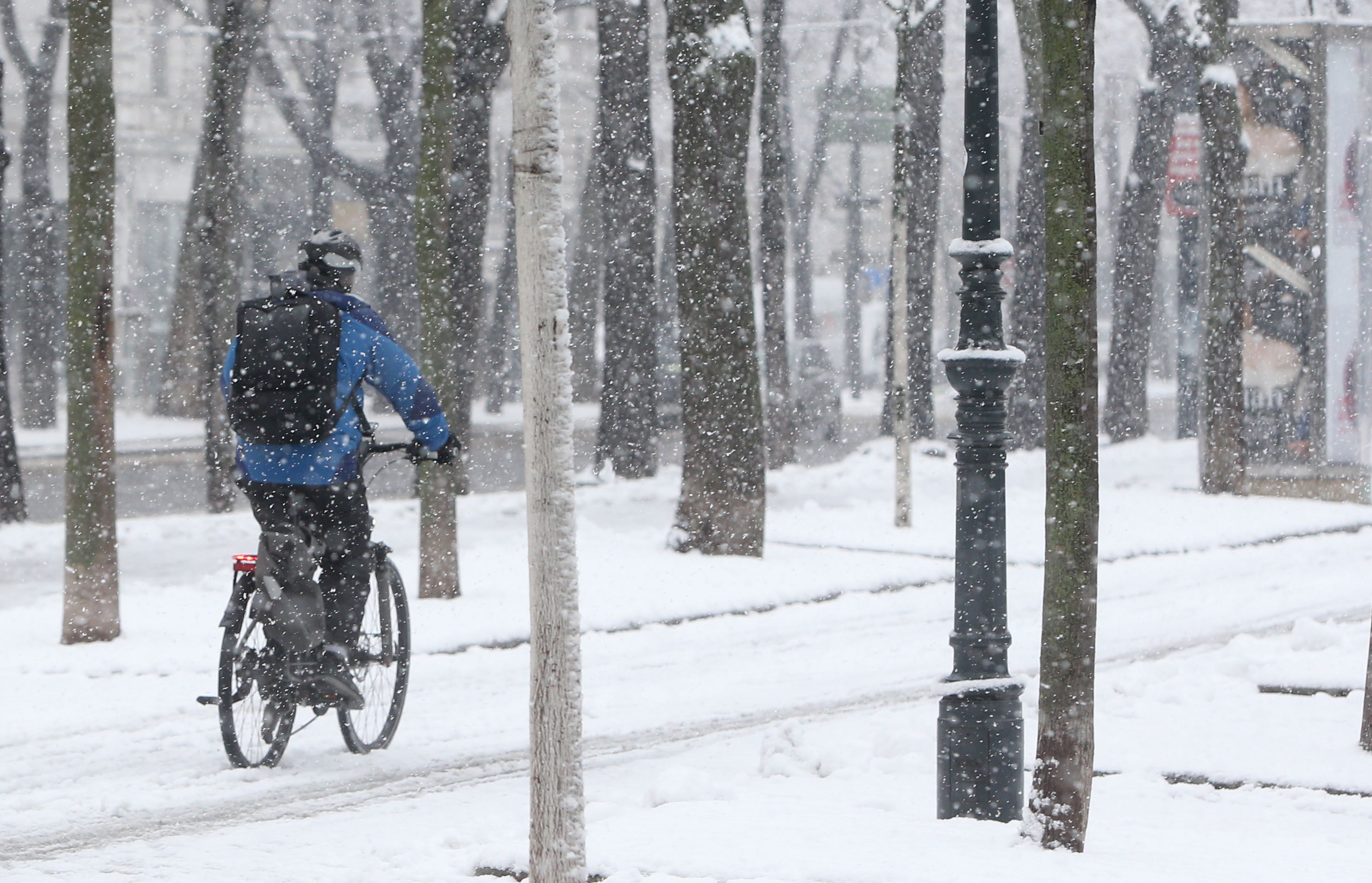 Schneefall in Wien (Archivfoto)