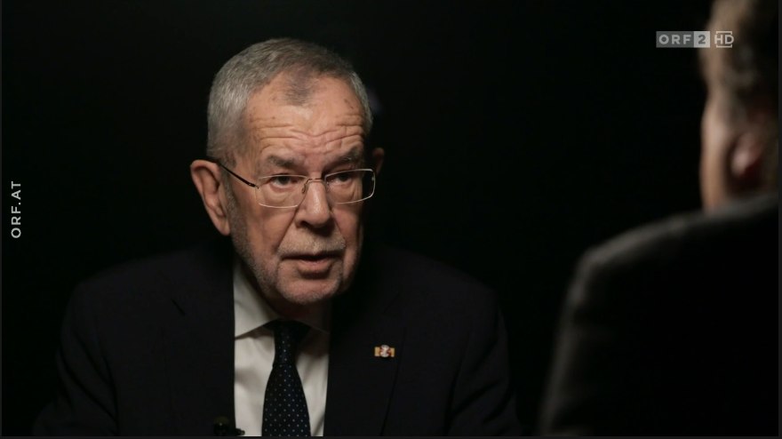 Alexander Van der Bellen in der 