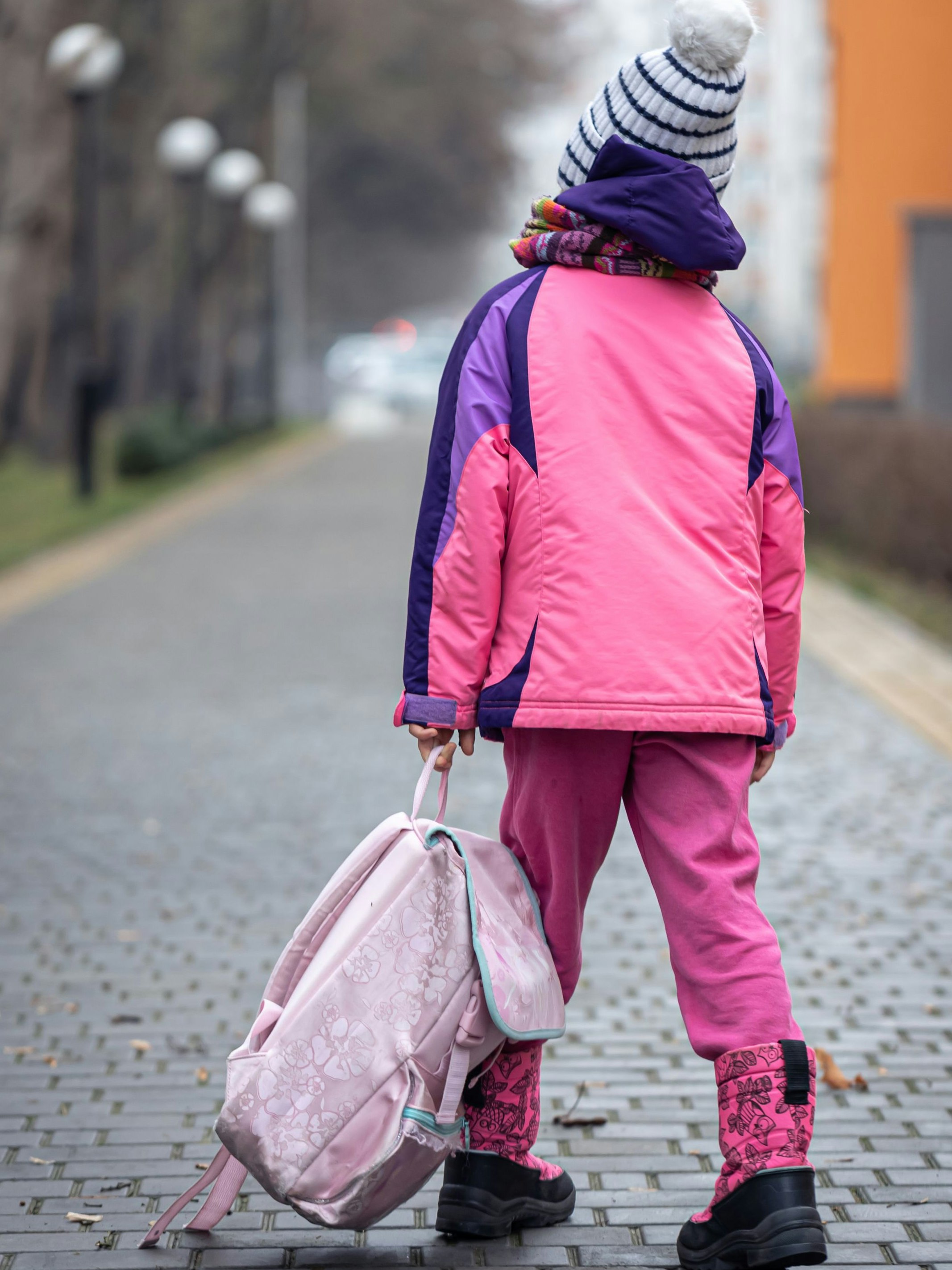 Die Volksschülerin war gerade am Weg nach Hause von der Schule.