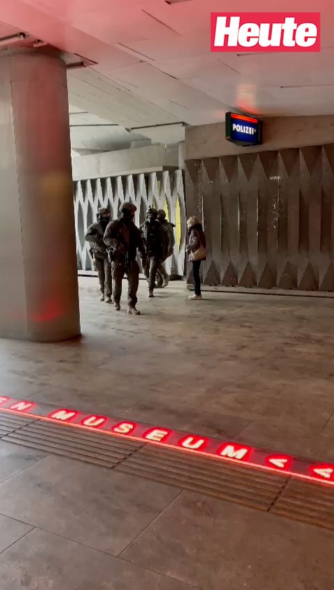 Cobra-Einsatz beim Wiener Karlsplatz