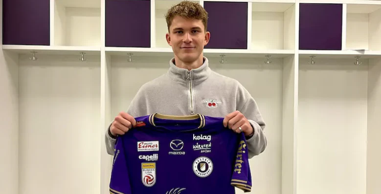 Nicolas Binder stürmt künftig in Violett