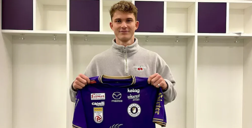 Nicolas Binder stürmt künftig in Violett