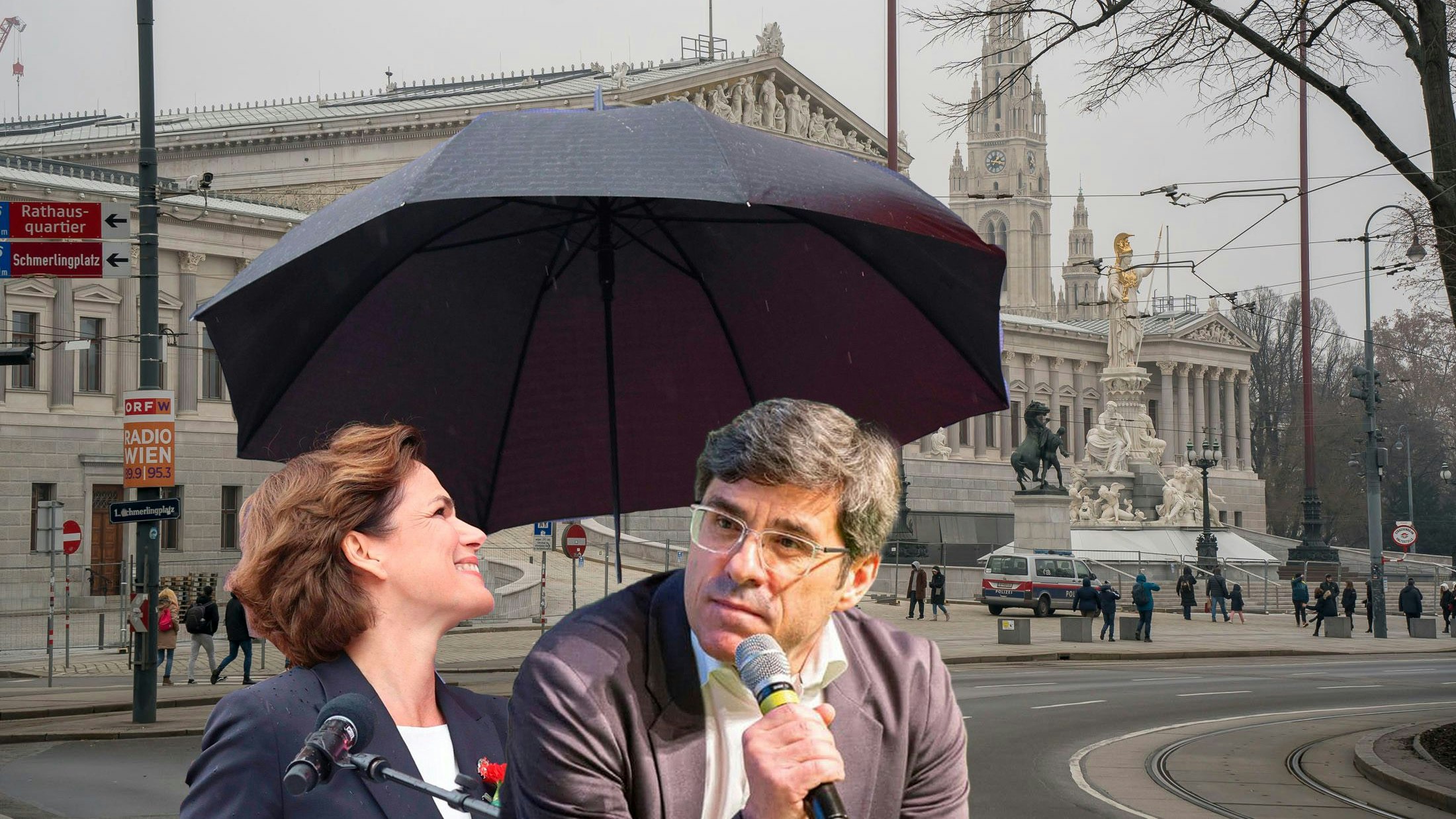 Pamela Rendi-Wagner holt sich Wetter-Experte Andreas Jäger ins Parlament.