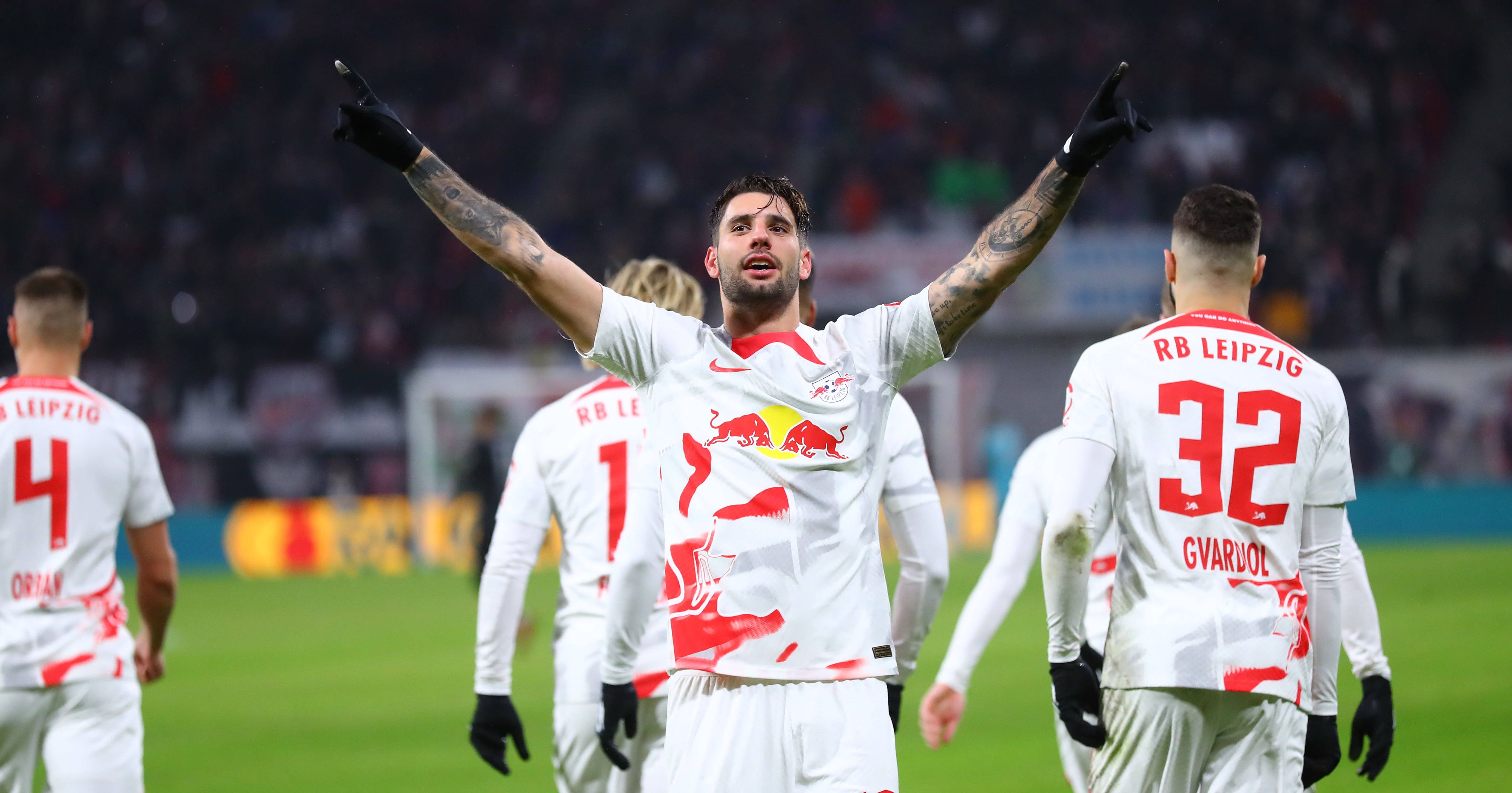 Dominik Szoboszlai traf doppelt für die Bullen