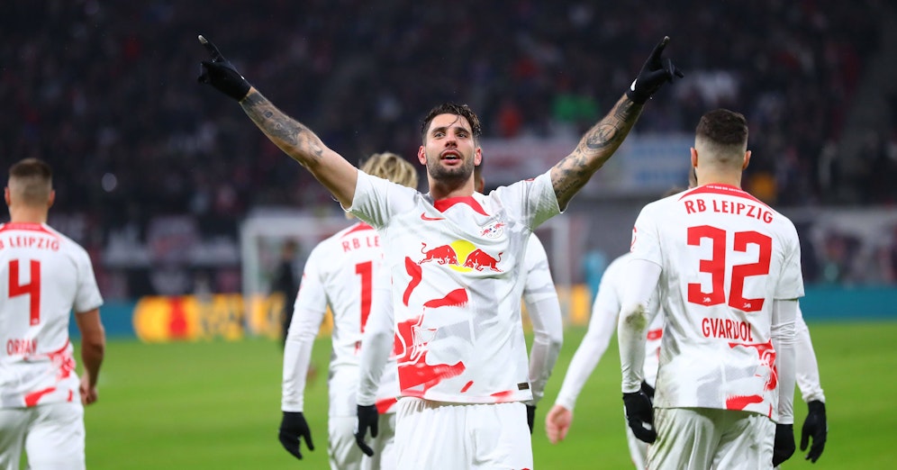 Dominik Szoboszlai traf doppelt für die Bullen