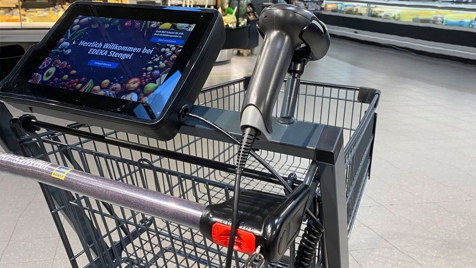Sieht so der Einkaufswagen der Zukunft aus?