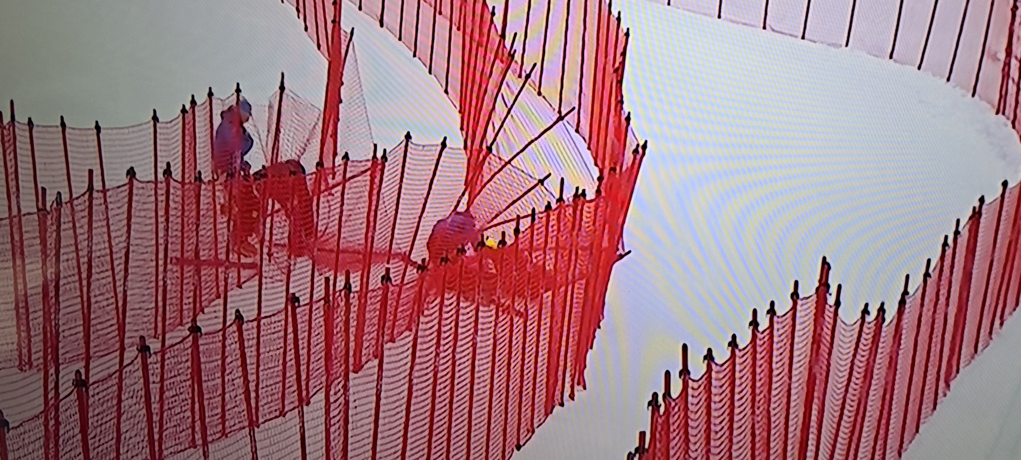 Heftiger Sturz in Cortina