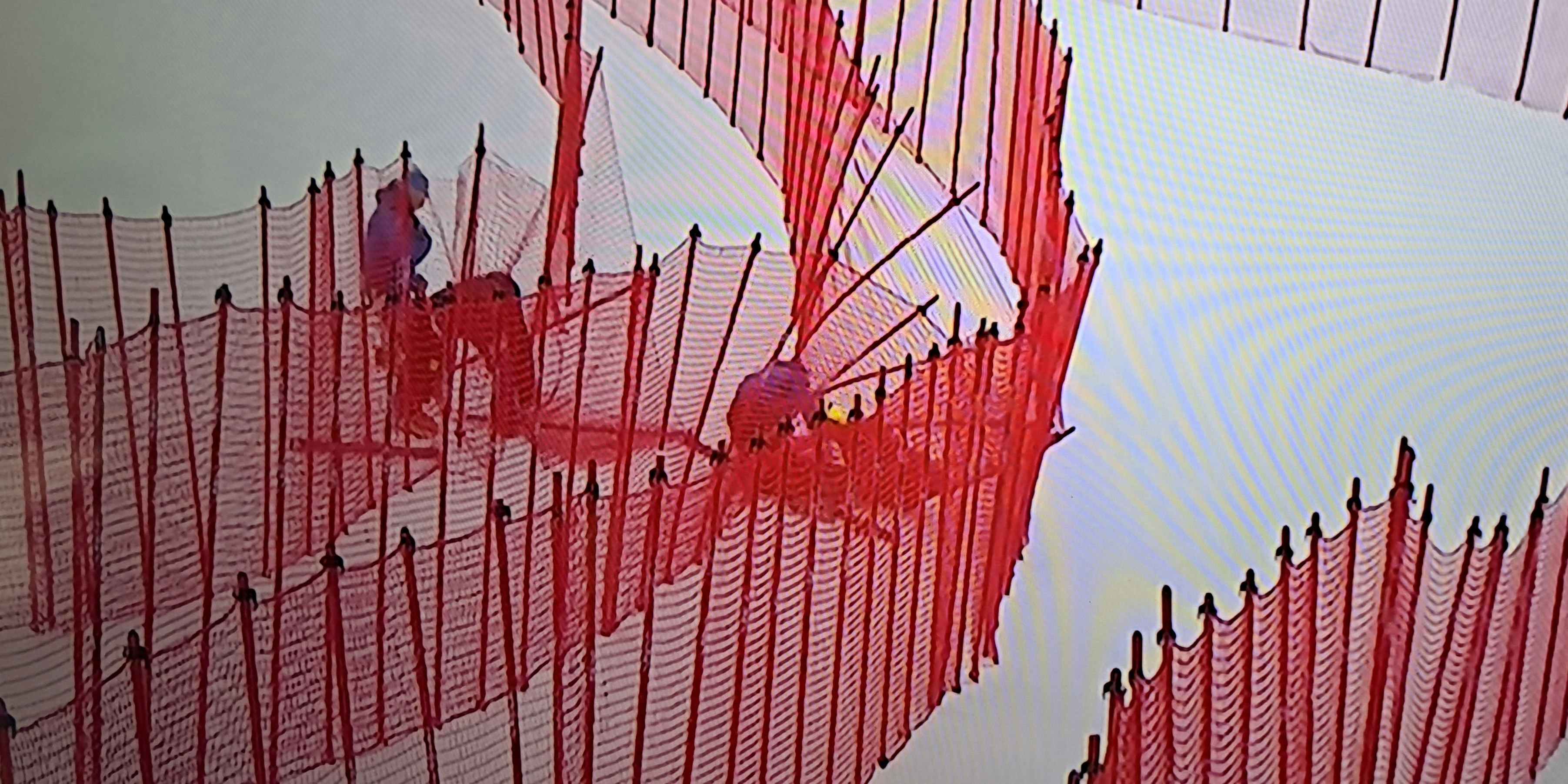 Heftiger Sturz in Cortina