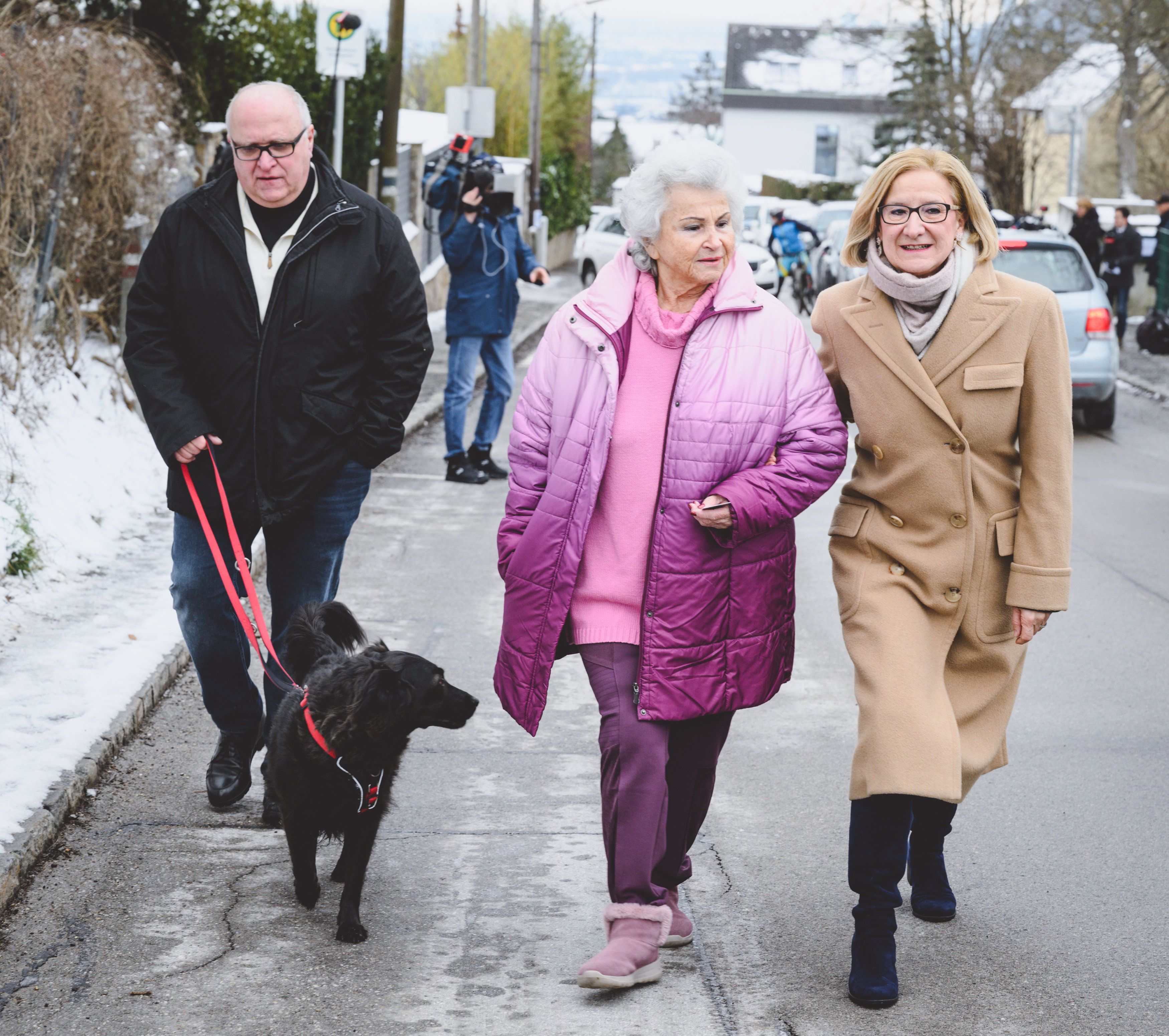 Landeshauptfrau Mikl-Leitner (rechts) - hier mit ihrem Ehemann.