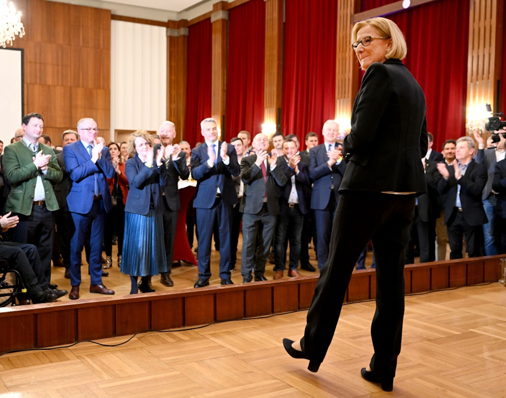 Johanna Mikl-Leitner bei ihrer 