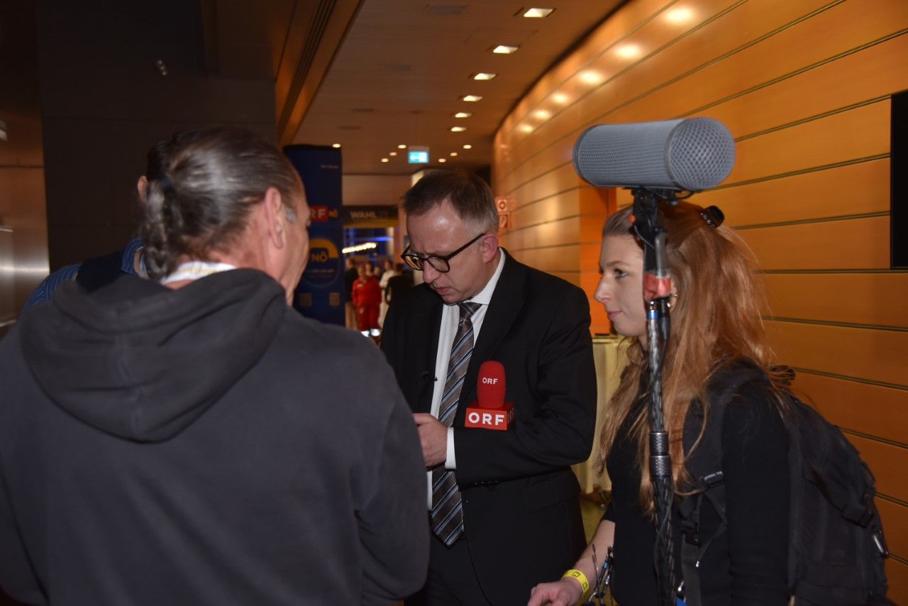 Satiriker Peter Klien unterwegs