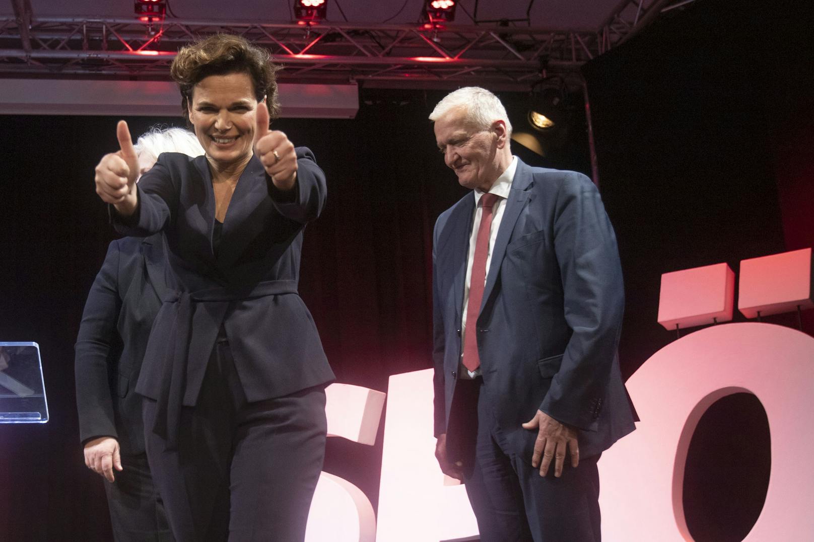 Zweiten Platz verloren: Pamela Rendi-Wagners SPÖ schaffte mit Franz Schnabl (r.) in NÖ keine Zugewinne.