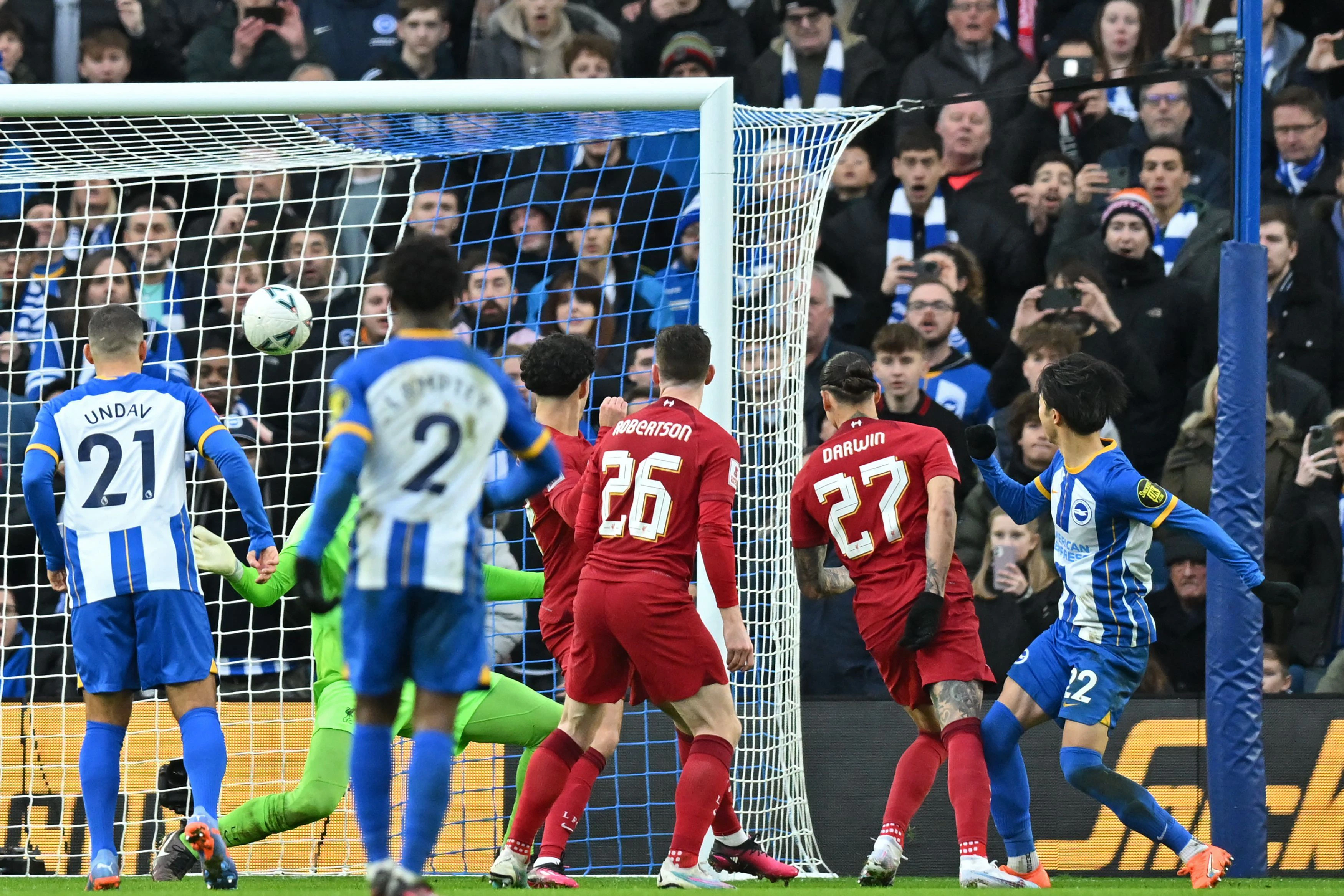Mitoma schießt Liverpool aus dem Cup.