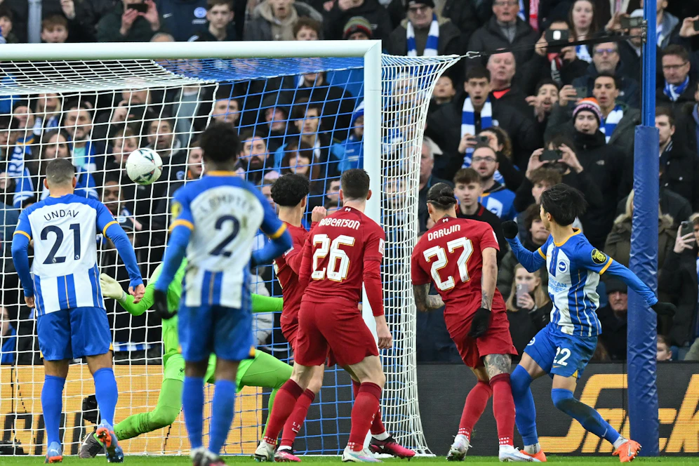 Mitoma schießt Liverpool aus dem Cup.