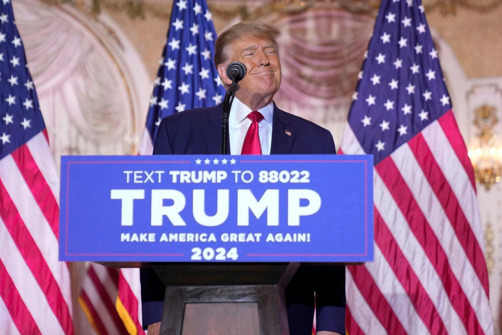 Donald Trump eröffnet den US-Wahlkampf am Samstag. Er beschreibt sich als "letzte Chance" für Amerika.