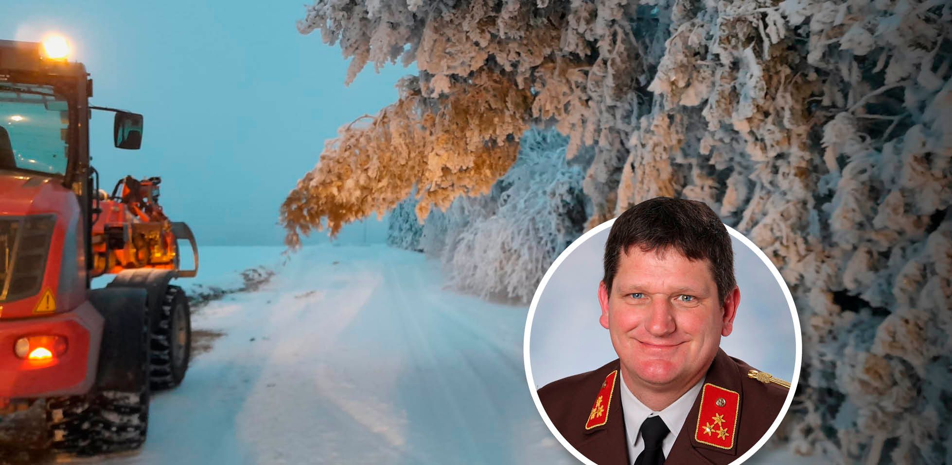 Gebhard Gangl von der Freiwilligen Feuerwehr Kirchschag ist besorgt. Die Einsatzkräfte sind aber bereit, falls zum Notfall komme