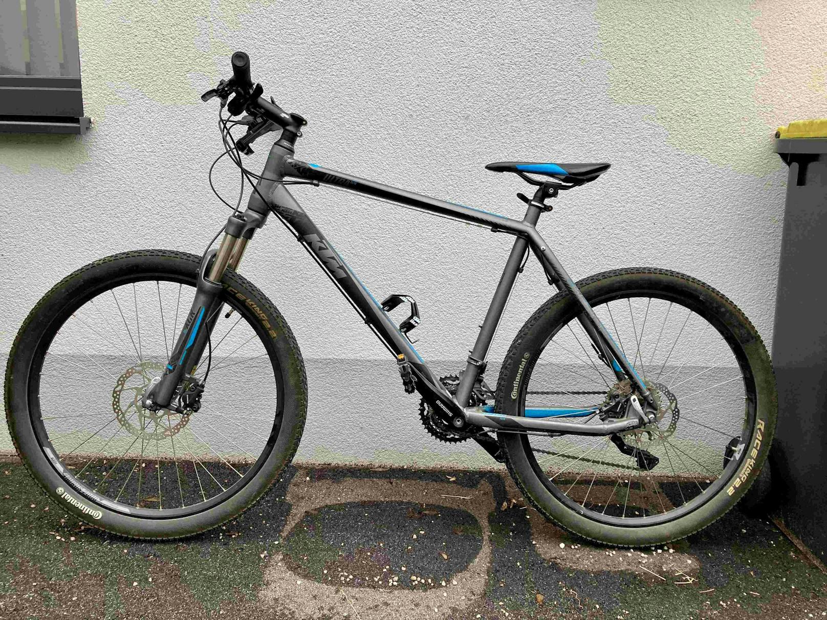 Dieses Fahrrad der Marke KTM ist eines der gestohlenen Bikes. Der Besitzer konnte aber noch nicht gefunden werden.