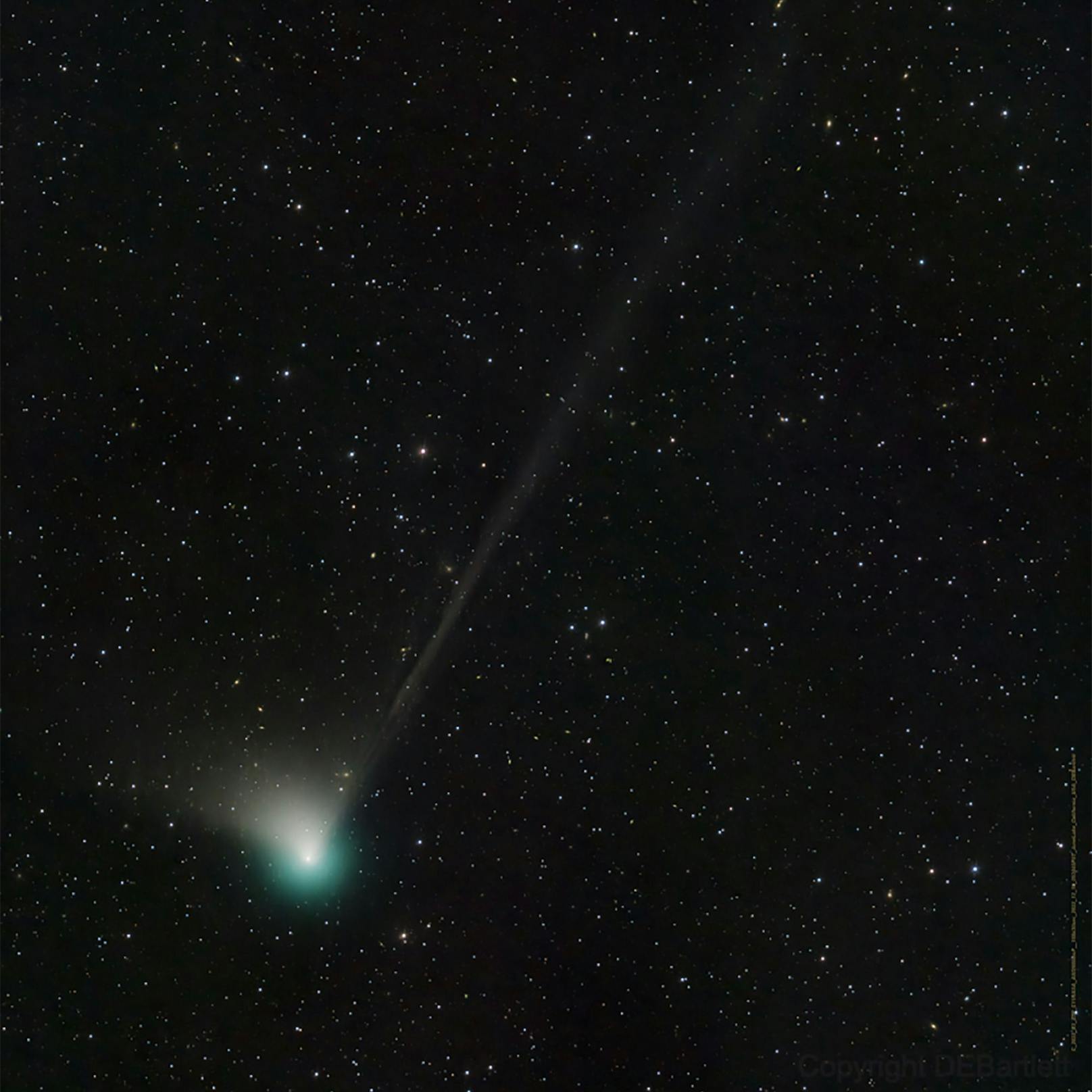 Passionierte Kometen-Chaser müssen deshalb nicht nur auf sternenklaren Himmel hoffen, sondern auch gegen einen ungünstig hellen Mond ankommen.