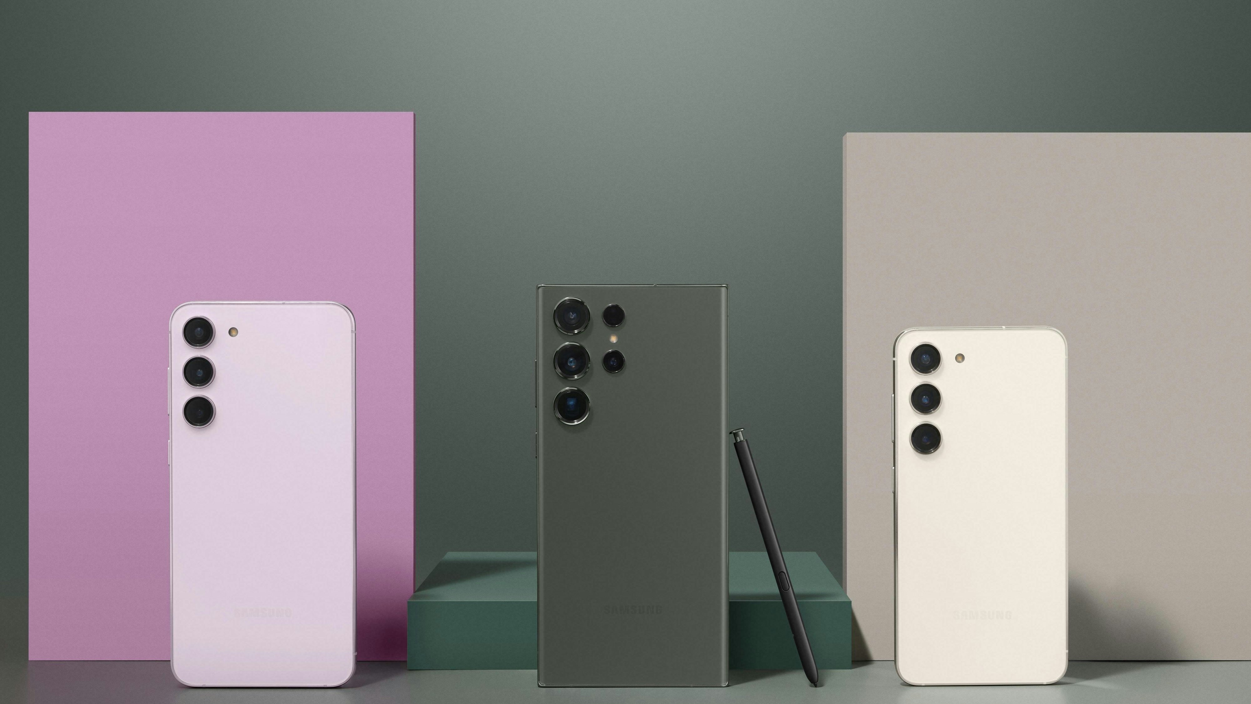 Die neue Galaxy-Smartphone-Serie der Südkoreaner besteht aus drei Modellen: S23, S23+ und S23 Ultra. 